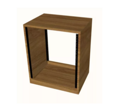 Rack 12u Para Estudio Padrao Madeirado Freijó. Home Studio MLZ - comprar online