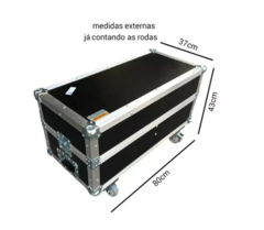 Case Lp Vinil 12 Polegadas. Comporta 200 Unidades C Rodas MLZ - Universalcases
