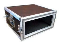 Flight Case Rack 4u Prof. 50 C/ Sist. Amortecimento MLZ