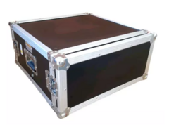 Flight Case Rack 4u Prof. 50 C/ Sist. Amortecimento MLZ - comprar online