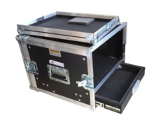 Flight Case Rack 6u E Gaveta Prof. 45cm MLZ