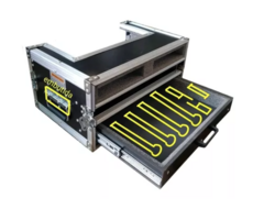 Case Rack Para 2 Bases + 1u + Gaveta Alças Embut. MLZF