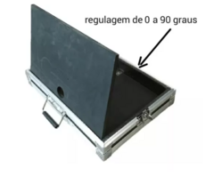Case Rack Para Monitor De Palco Com Inclinação Ajustavel MLZ na internet
