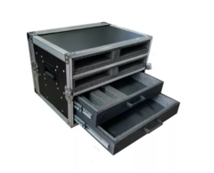 Case Rack Para 4 Bases Sem Fio + 2 Gavetas MLZF