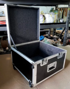 Case Baú Medidas Internas 50x50x30 Com Roda E Alça Tipo Mala MLZF - comprar online
