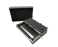 Flight Case Para Numark N4 C/ Plataforma Deslizante Notebook MLZ