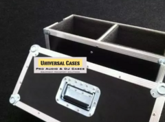 Road Case Duplo Para Monitores M-audio Bx8 MLZF