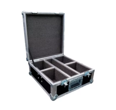 Road Case Para Mini Moving 18x3w Acomoda 4 Peças MLZ