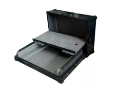 Flight Case Para Pioneer Ddj-400 Black Com Suporte MLZ