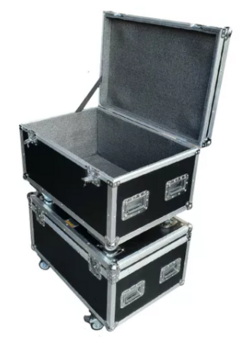 2 Cases Bau Medidas Externas 80 X 54 X 40cm MLZ