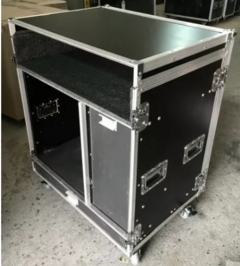 Flight Case Para Impact Si + 12u + 2 Gavetas Soundcraft MLZF - Universalcases