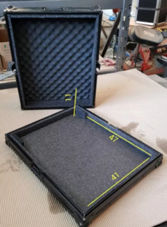 Flight Case Para Djm-a9 Black Djm A9 MLZF na internet
