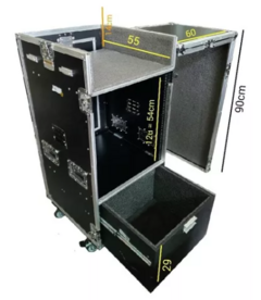 Case Rack 12u E Mesa Com Tampa Vira Bancada MLZF - comprar online