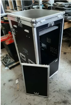 Case Rack 12u E Mesa Com Tampa Vira Bancada MLZF na internet