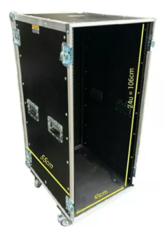 Case Rack 24u Com Rodas MLZ na internet