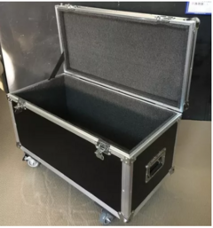 2 Cases Bau 80x40x40 Medidas Internas Uteis Com Rodas MLZF - comprar online