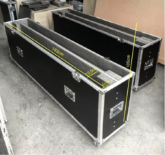 Case Duplo Para Tv 82 Polegadas Com Rodas MLZF na internet