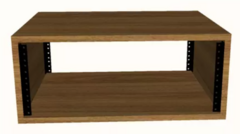 Rack De Estúdio 4u Padrão Madeirado MLZ