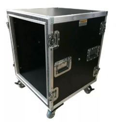 Case Rack 14u Com Amortecimento E Rodas MLZ - comprar online