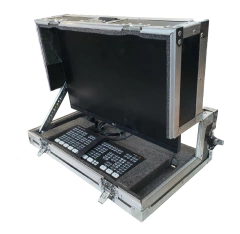 case rack para ATEM mini e monitor ate 53cm