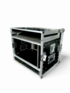Case Rack Para Ui24 + Monitor 55cm + 3u + Gaveta MLZ - Universalcases