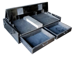 Case Para Ma Command Wing + Fader Com Rodas Black MLZ