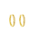 MINI HOOPS N10 CLEAR ORO - comprar online