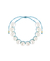 PULSERA PEARL BLUE ORO