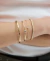 PULSERA AURETTE ORO - comprar online