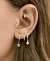 TINY HOOPS LEIA ORO - tienda online