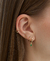 TINY HOOPS LEIA ORO - comprar online