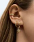 TINY HOOPS LYRA ORO - comprar online