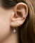 TINY HOOPS SUNSHINE PLATA - comprar online