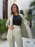 Blazer BOHEMIA PISTACHO - comprar online
