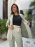 Pantalon JANE PISTACHO - comprar online