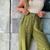 Pantalon LIPA VERDE T36 en internet