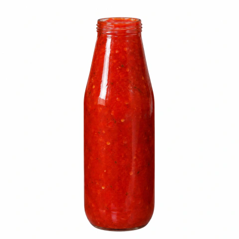Molho Rústico com Tomates Orgânicos (Caseiro) (680 ml) - Horta à Porta