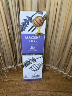 Incenso Natural Nirvana Alfazema e Mel na internet