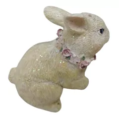 Imagem do Enfeite Páscoa Coelho Decorativos 8 cm com 3 unidades