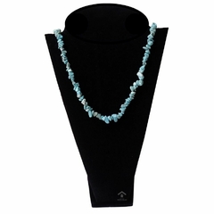 Colar Fio Cascalho Howlita Turquesa 02F - comprar online