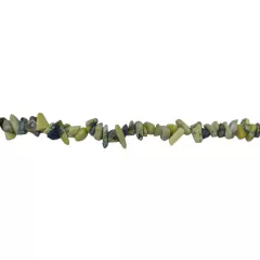 Colar Fio De Pedra Serpentinita 02F - CASA DO PRETO VELHO COMERCIO DE PRODUTOS NATURAIS LTDA