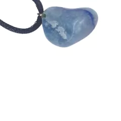 Cordão Hippie Colar Signos Aquário De Pedra Quartzo Azul - CASA DO PRETO VELHO COMERCIO DE PRODUTOS NATURAIS LTDA