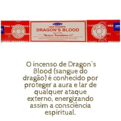 Incenso Indiano Satya DRAGON´S BOOD - loja online