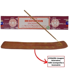 Incenso Indiano Satya MEDITATION INCENSE - CASA DO PRETO VELHO COMERCIO DE PRODUTOS NATURAIS LTDA