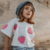 Remera Over Kids Frutillas - comprar online