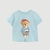 Imagen de Remera Over Kids Teddy Laugh
