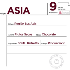 Café en Cápsulas Asia - 10 u. en internet