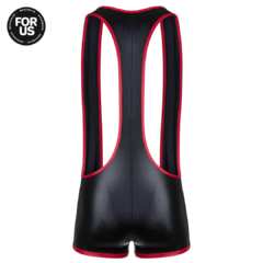Body Singlet Gruff Pup Impulse Black (full ass) en internet