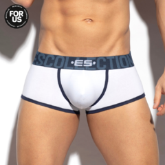 Boxer ES Collection White Cotton UN2123 Azul