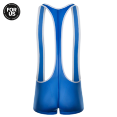Body Singlet Gruff Pup Reveal Blue (full ass) en internet